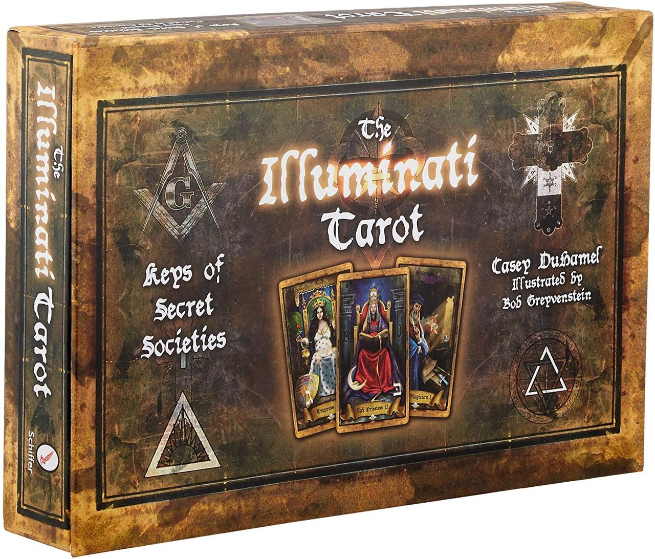 The Illuminati Tarot. Keys Secret of Societies/ Таро Ілюмінатів. Ключі секретних товариств