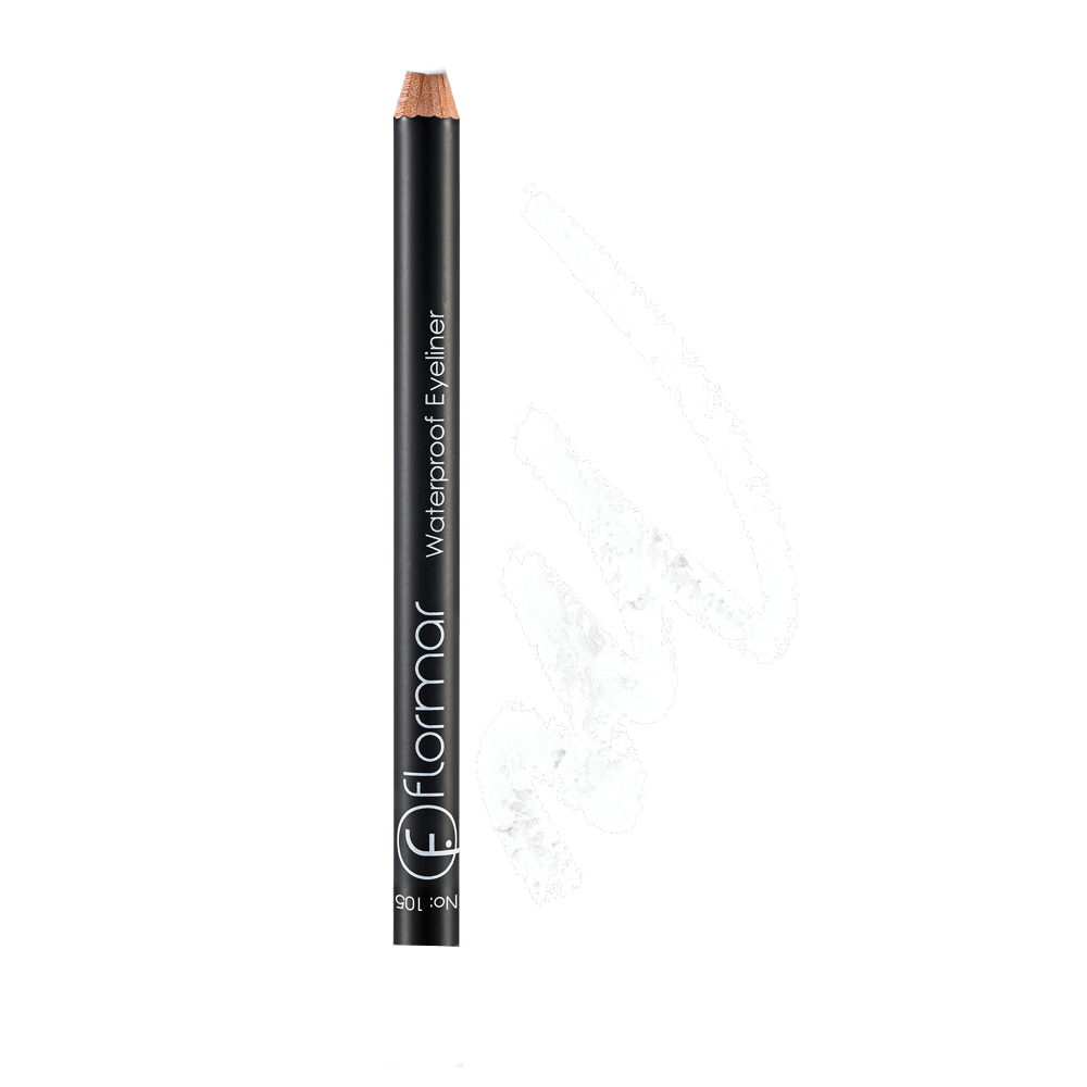 Водостійкий олівець для очей Flormar 113 Pure White 1,7 м (2736037)