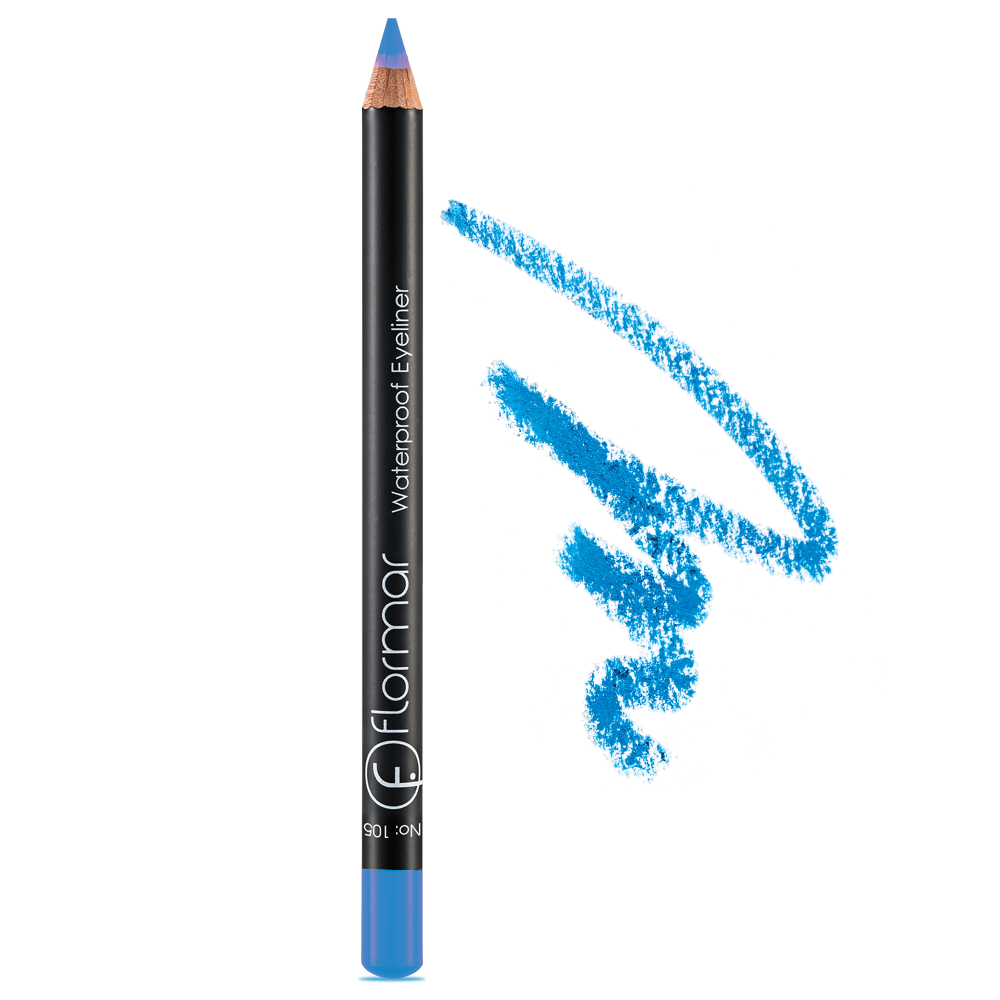 Водостійкий олівець для очей Flormar 114 Blue Sky 1,7 м (2736038)