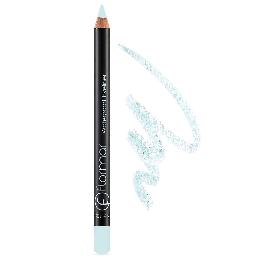 Водостійкий олівець для очей Flormar 115 Pastel Green 1,7 м (2736039)