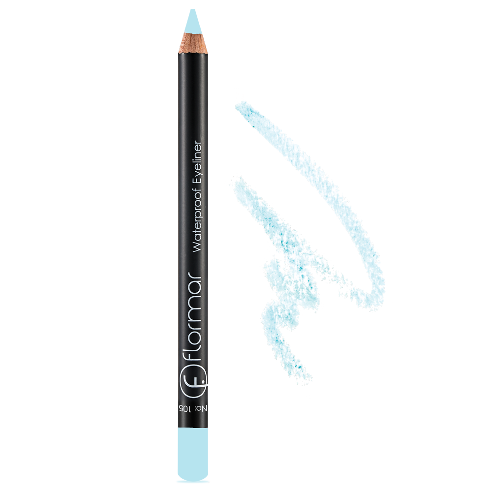 Водостійкий олівець для очей Flormar 116 Icy Blue 1,7 м (2736040)