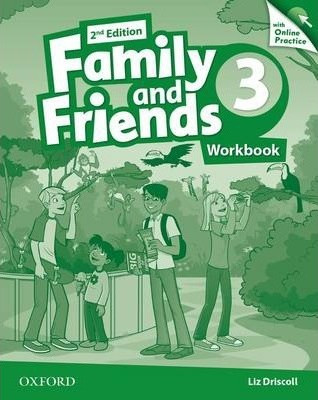 Family and Friends 3 Second Edition Workbook with Online Practice