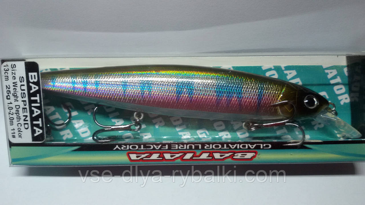 Воблер GLADIATOR BATIATA SP 130 Color: 11, фото 1