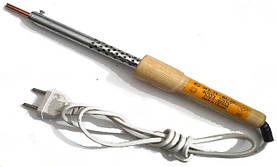 Паяльник 40Вт, 220В, з дерев'яною ручкою, мідним жалом, Запоріжжя
