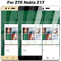 Премиум закаленное защитное стекло GerTong на весь экран для ZTE Nubia Z17 / Есть чехлы-книжки /бампера/