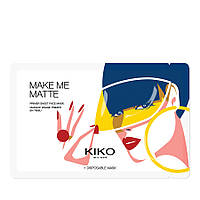 Матувальна тканинна маска-праймер для обличчя KIKO MAKE ME MATTE
