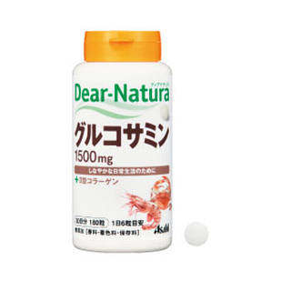 Dear Natura японські Glucosamine Глюкозамін з колагеном типу II , 360 таб.