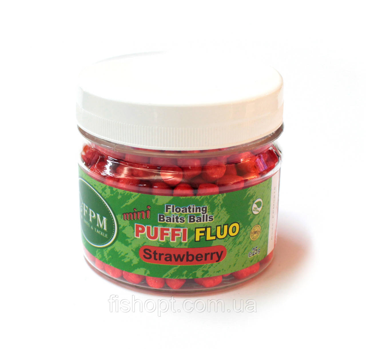 Повітряне тісто FPM Baits® Fluo Strawberry 25g