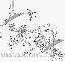 Ресора задня в зборі FAW 3252 (ФАВ 3252) 2912010-260, фото 3