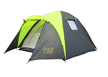 Намет 3-х місцева туристична З тамбуром (США) Green Camp 1011, фото 3