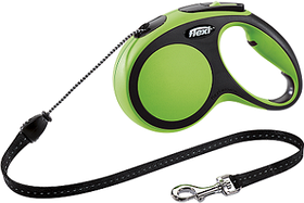 Рулетка Flexi New Comfort трос, M 8м/до 20 кг, зелений