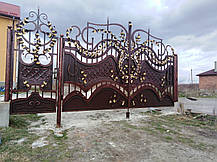 Ворота ковані Астра, фото 2