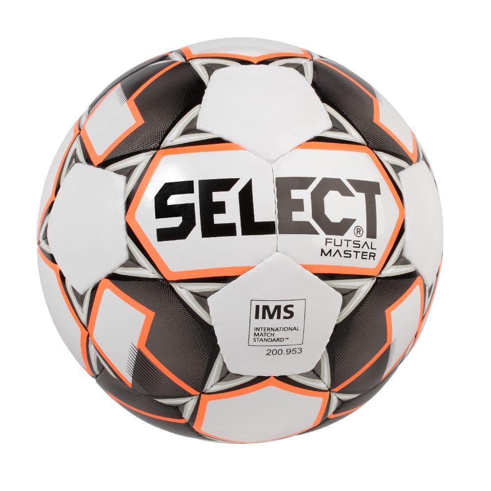 М'яч футзальний Select Futsal Master New р. 4 (104343-128) White/Orange/Black