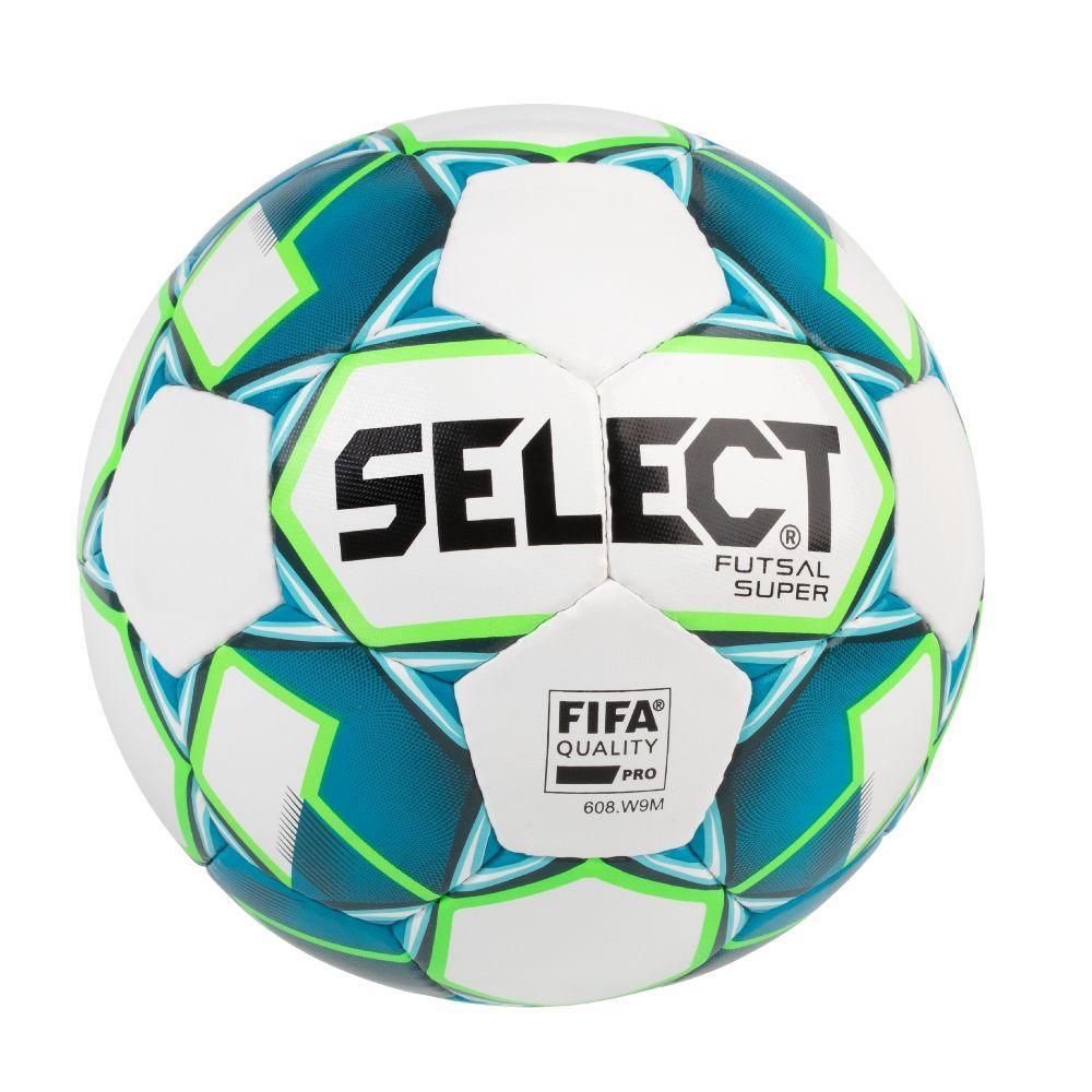 М'яч футзальний Select Futsal Super FIFA New р. 4 (361343-250) White/Blue