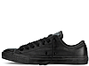 Чоловічі Converse All Star Black Mono Leather Low original, фото 2