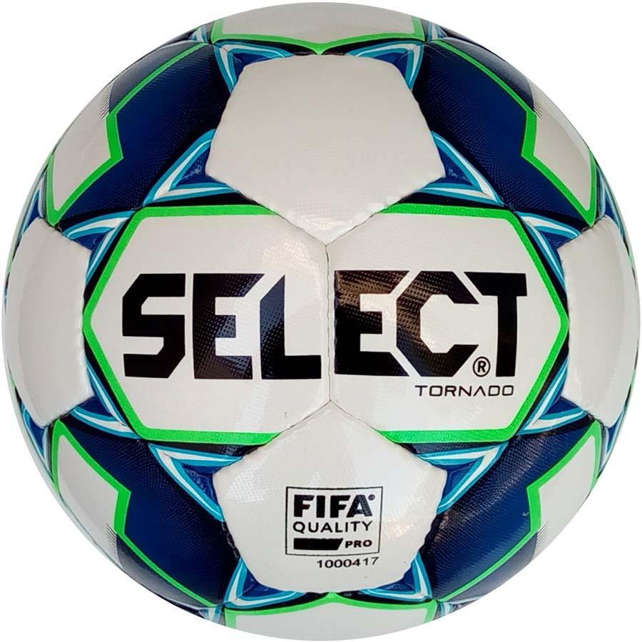 М'яч футзальний Select Futsal Tornado FIFA р. 4 (105000-014) White/Blue