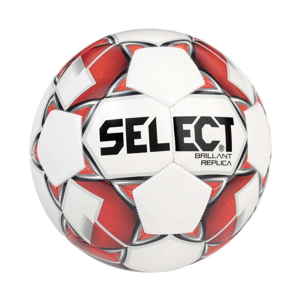 М'яч футбольний Select Brillant Replica New р. 5 (99582-316) White/Red