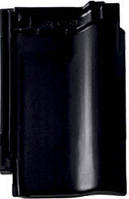 Черепица керамическая BRAAS Рубин 9V иссиня-черная глазурь