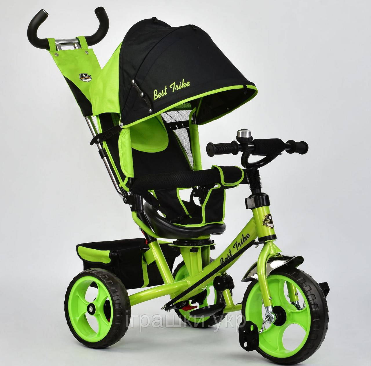 Триколісний дитячий велосипед Best Trike 5700-4120, колеса EVA, поворот сидіння
