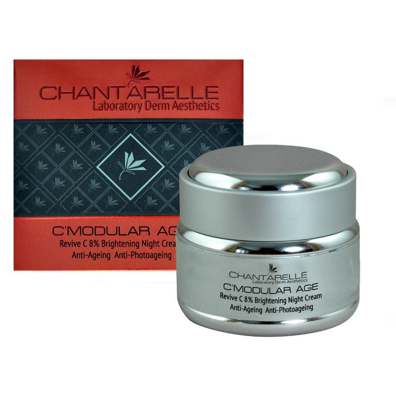 Отбеливающий ночной крем с витамином С Revive C 8 % Brightening Night Cream 50 ml Chantarelle
