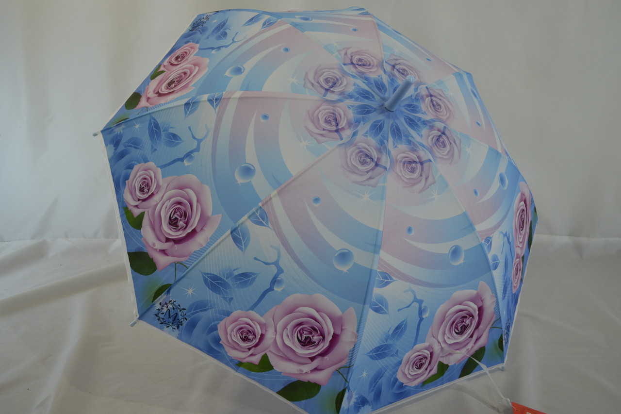 Барвиста, молодіжна парасолька тростина на 8 спиць від фірми "Monsoon"