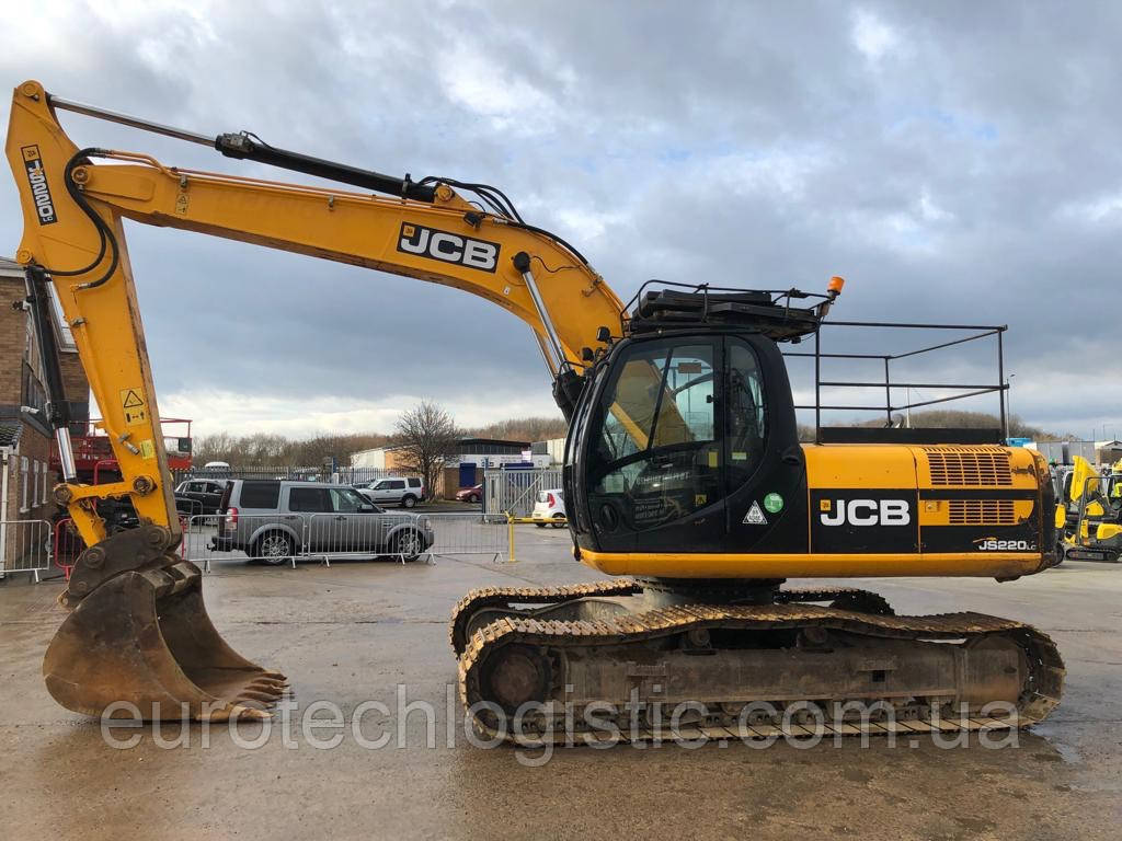 Гусечний екскаватор JCB JS 220 LC.
