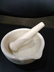 Ступка порцелянова з пестом С-156 (130х62, П 32х125)