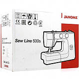 Швейна машина Janome Sew Line 500s, фото 5