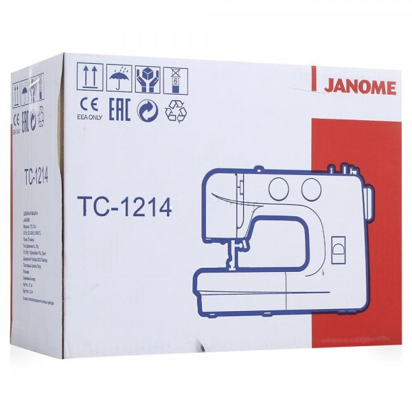 Электромеханическая швейная машина Janome TC 1214 - фото 9 - id-p390242471