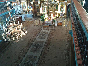 Монтаж теплої підлоги у церкві с.Підмихайля (Калуський р-н) 8