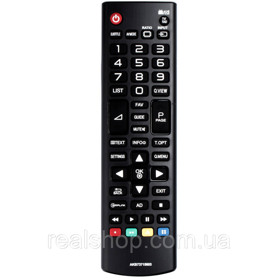 Універсальний пульт для телевізора LG RM-L1162
