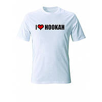 Футболка кальянщика для любителей кальянов I love hookah