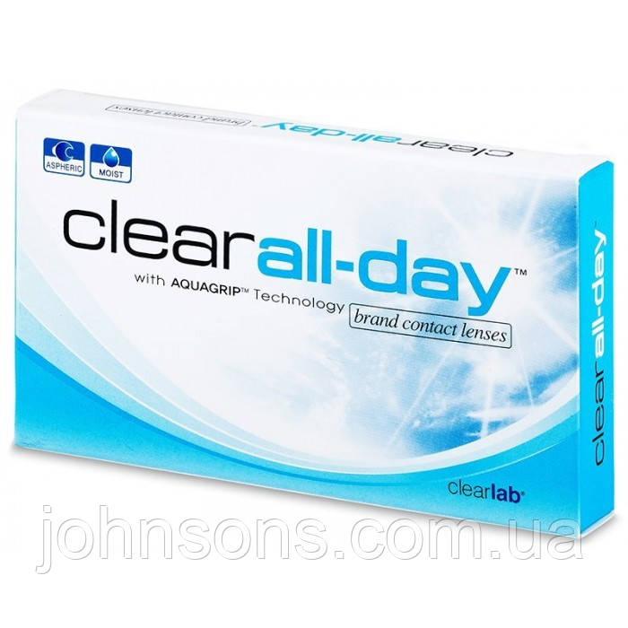 Контактні лінзи Clear all day (6 шт.)
