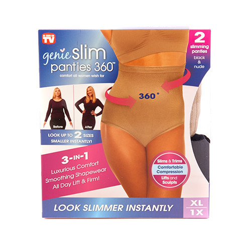 Корректирующие трусики для похудения Genie Slim Panties 360 - фото 2 - id-p509666923