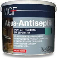 Лазур-антисептик MGF Aqua Antiseptik 10 л сосна декоративне просочення