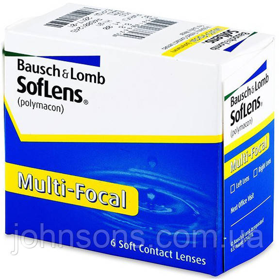 Мультифокальні Контактні лінзи Soflens Multi-focal (6 шт)