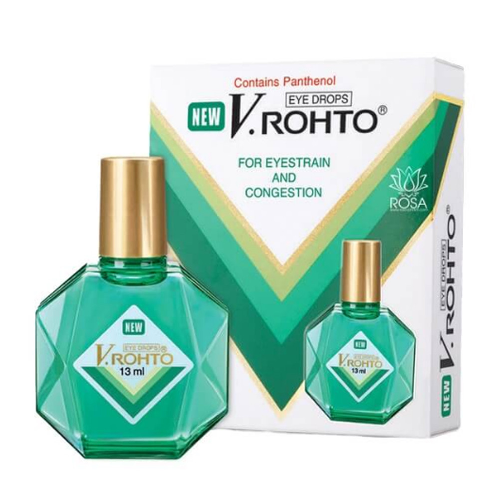 Краплі для очей із Пантенолом V.Rohto (Rohto Pharmaceutical), 13 мл, фото 1