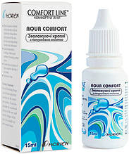 Comfort Line Aqua Comfort 15 мл| Зволожуючі краплі для очей з гіалуроновою кислотою| Очні краплі