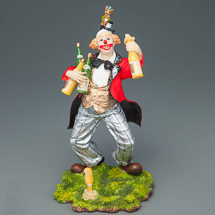 Статуетка "Клоун з шампанським" 15 см (7257771 AA), фото 2