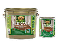 AURA TERRACE 9 л склад на основі натуральних тунгової і льняного масла для дерева Безбарвна