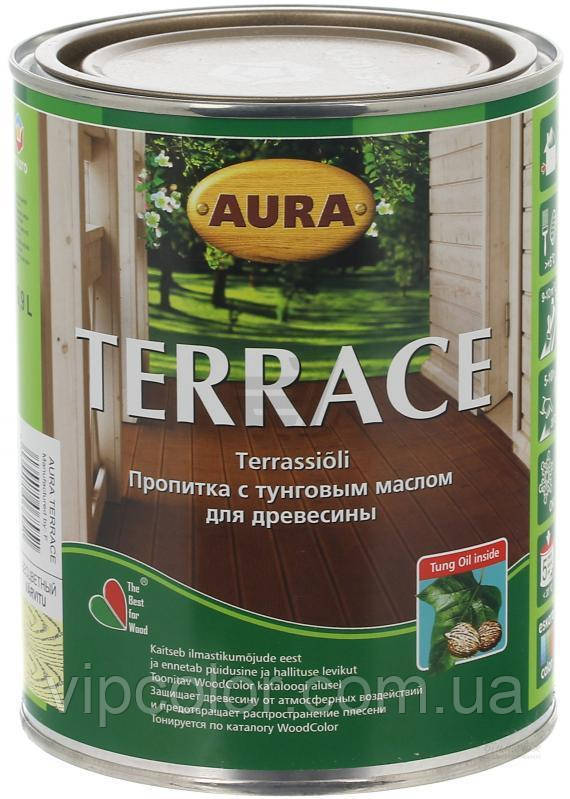 AURA TERRACE 2,7 л масло для террас Коричневый Aura купить за 1 963,17 ...
