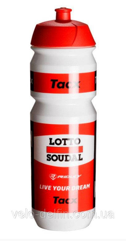 ФЛЯГА ДЛЯ ВЕЛОСІПЕДА TACX SHIVA PRO TEAM LOTTO-SOUDAL, 750ML,