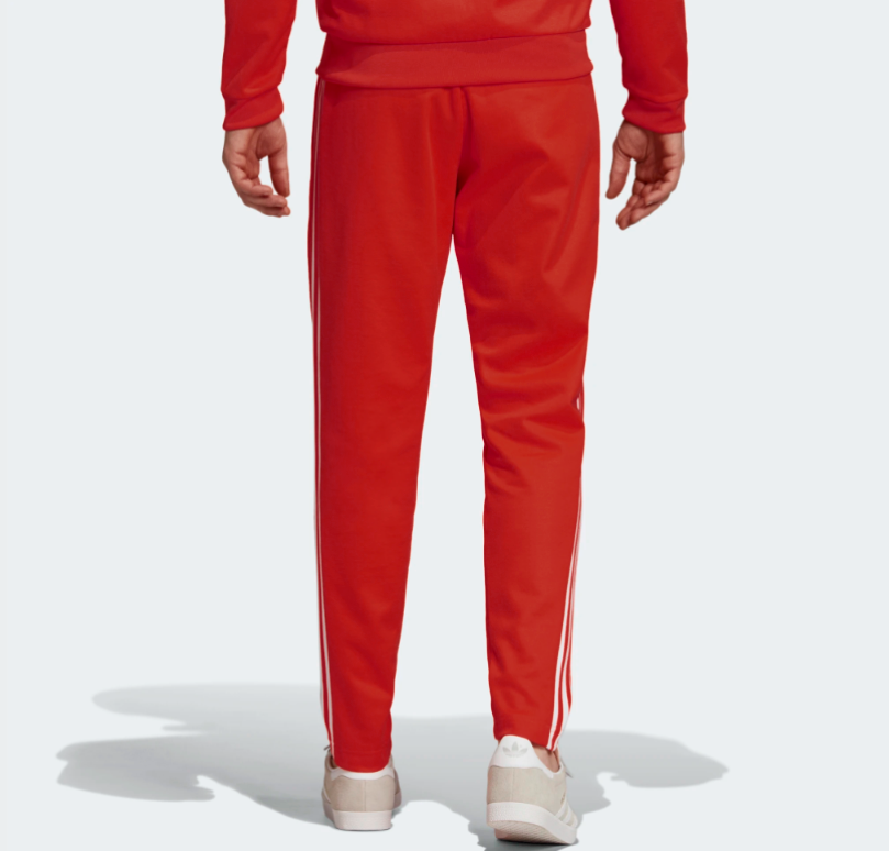 Тренировочные спортивные штаны Adidas Adicolor Scarlett Red (Адидас) - фото 3 - id-p931496163