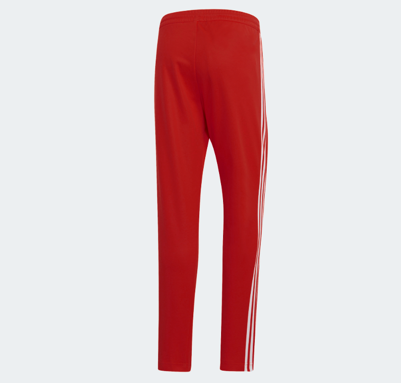 Тренировочные спортивные штаны Adidas Adicolor Scarlett Red (Адидас) - фото 4 - id-p931496163