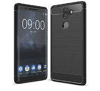 Чохол силіконовий TPU на Nokia 9 чорний