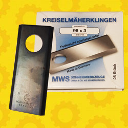 Ніж роторної косарки MWS (Німеччина)