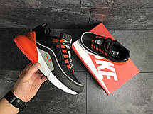 Кросівки Nike Air Max 95 + Max 270,чорні з помаранчевим, фото 3