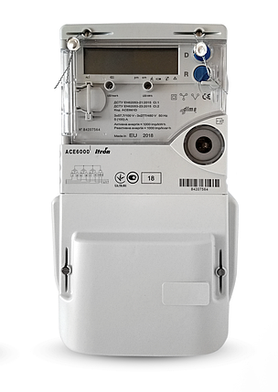 Двоспрямований лічильник для зеленого тарифу Itron ACE 6000 + GSM/GPRS модем, фото 2