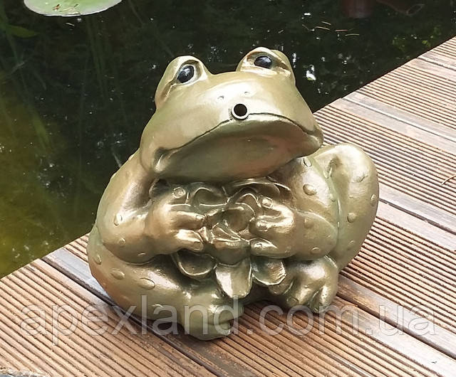 жаба-фонтан