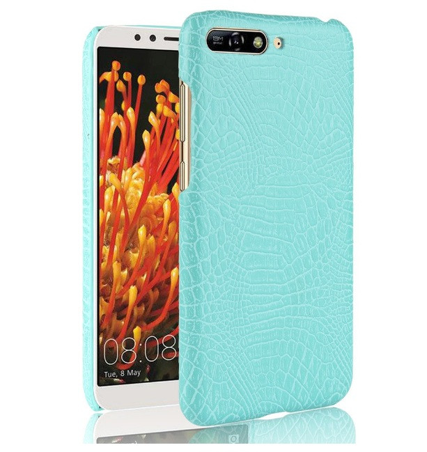 Чохол накладка Croco Style для Huawei Y6 2018 М'ятний